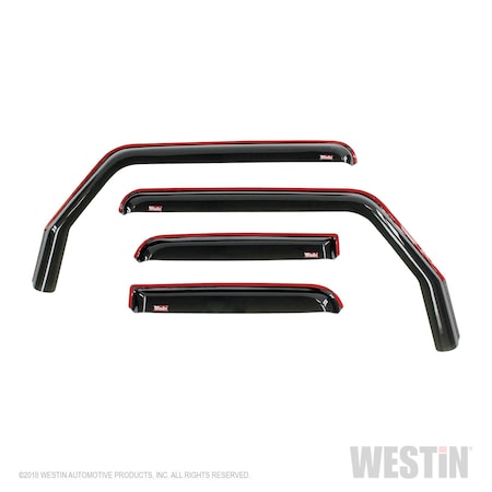 WESTIN In Channel Wind Deflector 4pc 72-51499